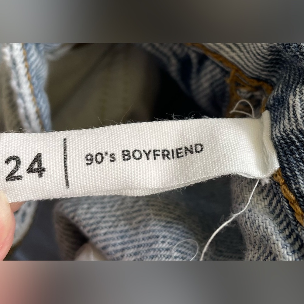 Pacsun 90s Boyfriend Jeans Distressed Size 24 - Picture 5 of 7